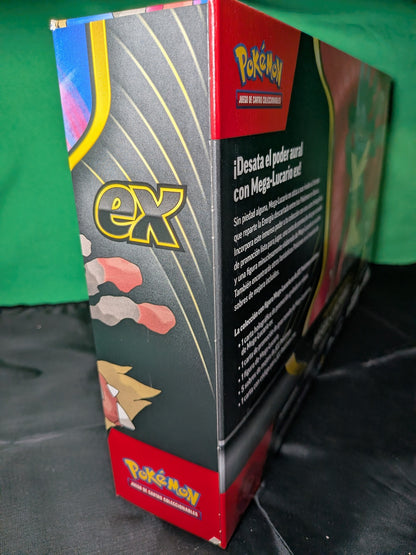 Pokémon TCG - Colección Figura ´Mega-Lucario EX - Castellano