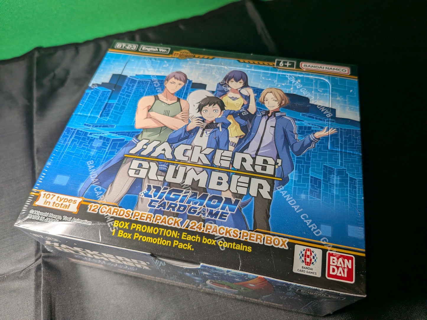 Digimon Card Game TCG - Hackers Slumber - BT-23 - Inglés