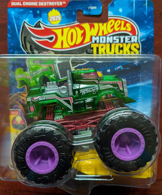 Hot Wheels Monster Truck 2025 - Dual Engine Destroyer