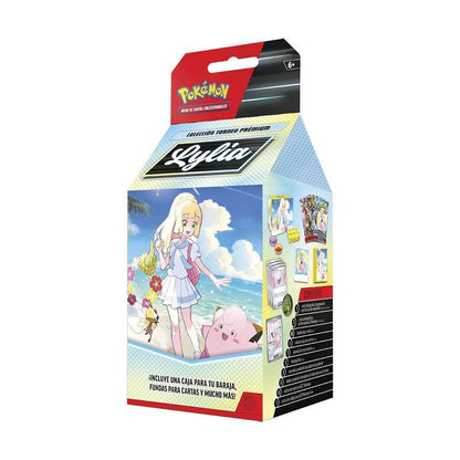 Pokemon TCG - Colección Torneo Premium Lylia - Castellano