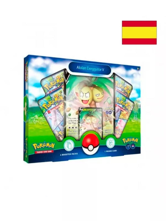 Caja Pokémon Colección Exeggutor de Alola V - Pokémon GO castellano