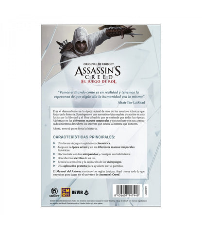 ASSASSIN´S CREED - MANUAL DEL ANIMUS (REGLAS BASICAS)