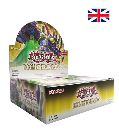 Caja de cartas TCG Yu-Gi-Oh! Doom of Dimensions - Inglés