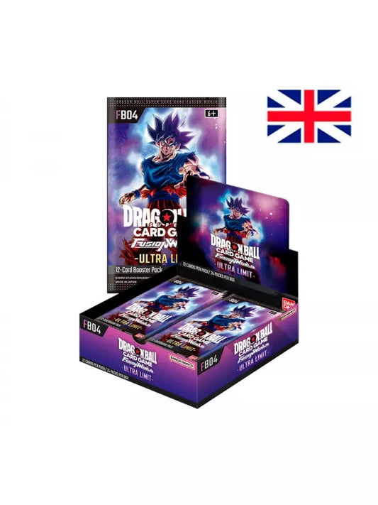 Caja de cartas TCG Dragon Ball Fusion World Ultra Limit FB04