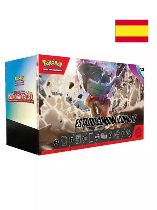 Build & Battle Stadium Escarlata y Purpura 2 Español. Pokemon TCG