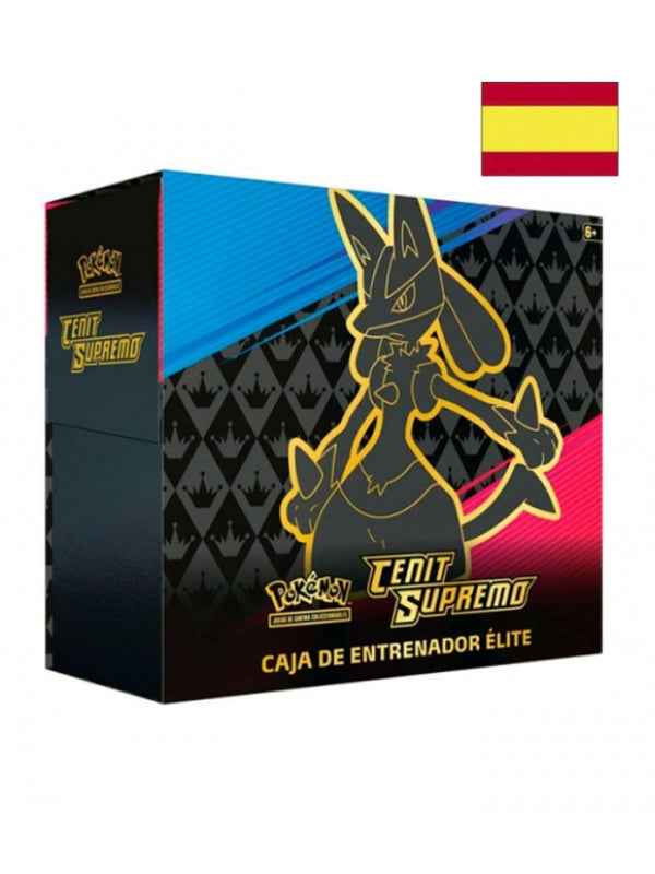 Pokémon TCG - Caja entrenador élite Cenit Supremo - Castellano