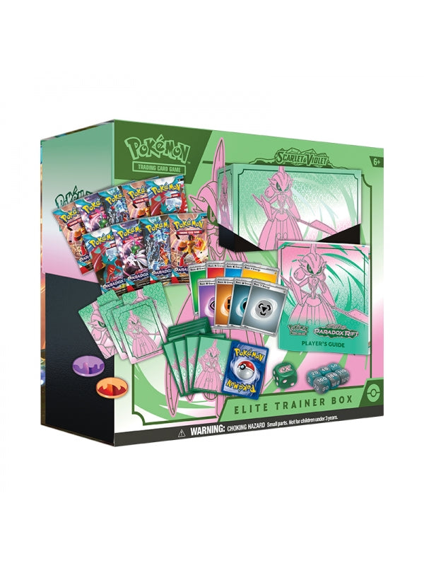 Caja Entrenador Elite Trainer Box Paradox Rift Inglés. Pokemon TCG