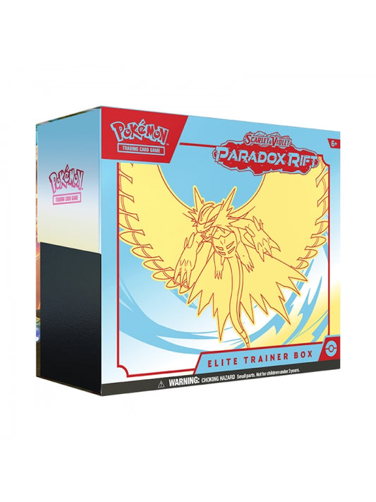 Caja Entrenador Elite Trainer Box Paradox Rift Inglés. Pokemon TCG