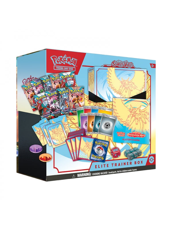 Caja Entrenador Elite Trainer Box Paradox Rift Inglés. Pokemon TCG