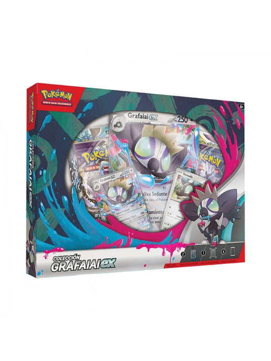 Caja Pokémon Colección Grafaiai EX - Castellano