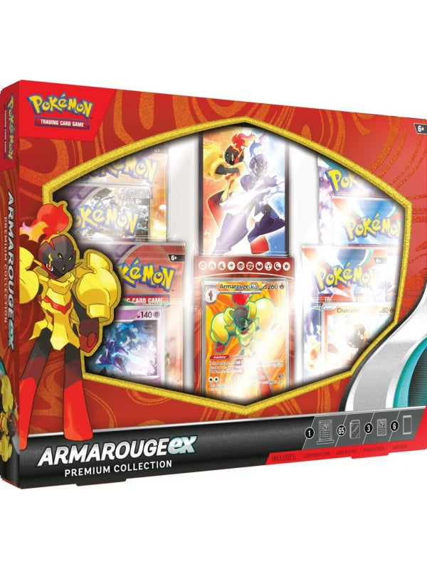 Caja De Sobres Pokémon Armarouge EX Premium Collection - Inglés