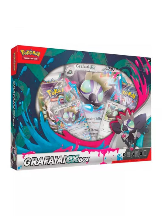 Caja Pokémon Colección Grafaiai EX - Inglés