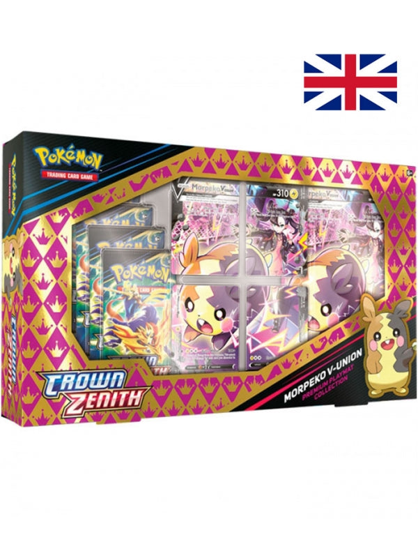 Colección V Union Box SWSH12.5 Morpeko Espada Y Escudo 12.5 Inglés. Pokemon TCG