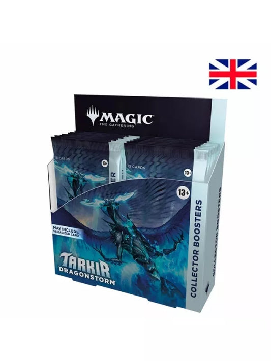 Collector Booster Display (12 Sobres) Tarkir Dragonstorm Inglés - Magic The Gathering