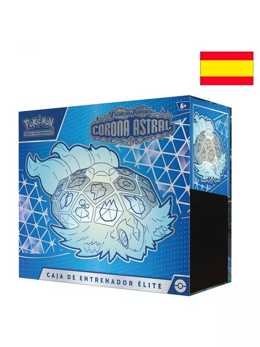 Caja Entrenador Elite Trainer Box Corona Astral - Castellano - Pokemon TCG