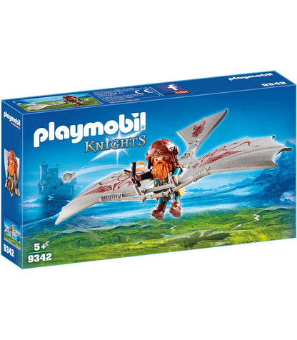 Playmobil Knights - Enano con máquina voladora - 9342