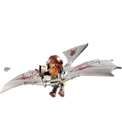 Playmobil Knights - Enano con máquina voladora - 9342
