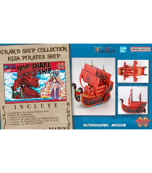 One Piece - Maqueta Grand Ship Collection KUJA PIRATES SHIP