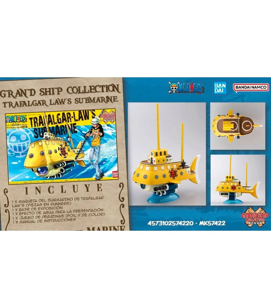 One Piece - Maqueta Grand Ship Collection TRAFALGAR LAW SUBMARINE