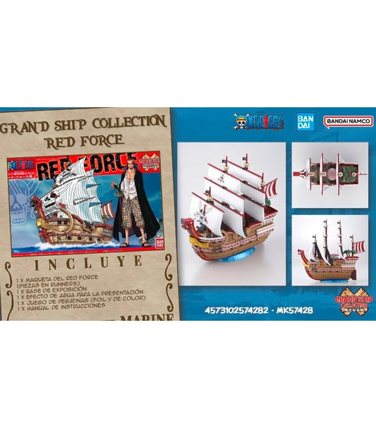 One Piece - Maqueta Grand Ship Collection RED FORCE - Shanks