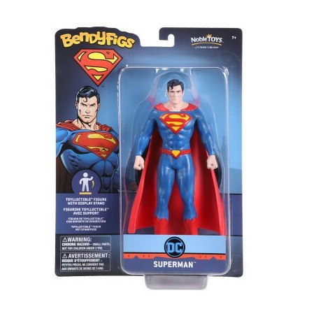Figura SuperMan BendyFigs Noble Toys Super Man