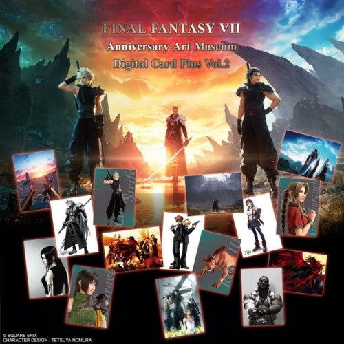 Caja Final Fantasy VII Anniversary Art Museum - Digital Card Vol.2