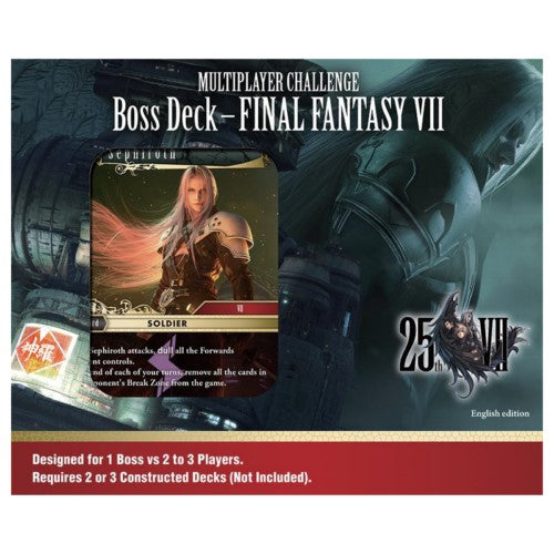 Caja Final Fantasy TCG - Mazo Jefe Final Fantasy VII Sefirot - Edición española