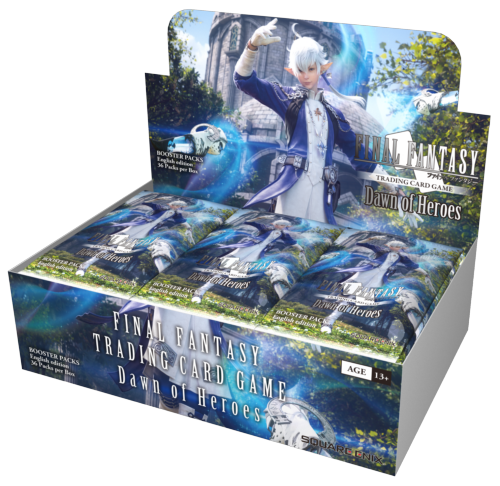Caja Final Fantasy TCG Trading Card Game Dawn of Heroes - Edición Española