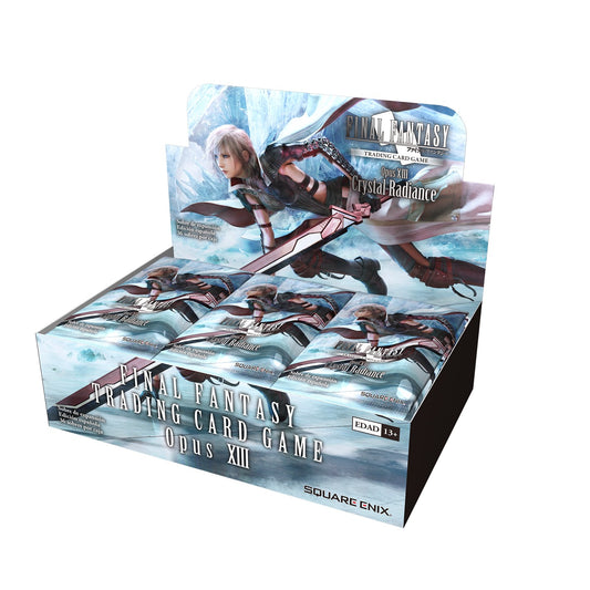 Caja Final Fantasy TCG Trading Card Game Opus XIII Crystal Radiance - Edición Española