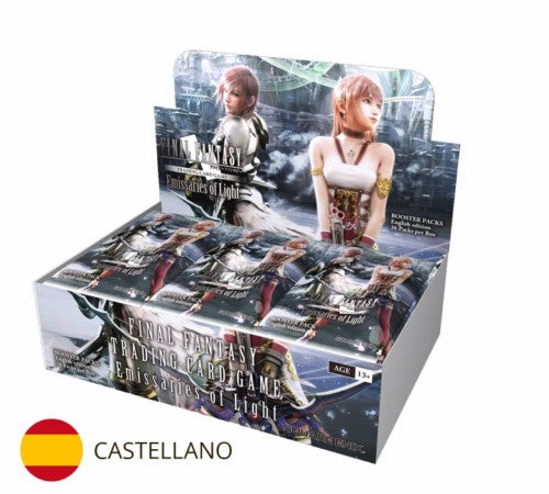 Caja Final Fantasy TCG Trading Card Game Emissaries of Light - Edición Española