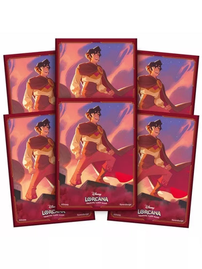 Lorcana Disney - Caja con 65 fundas - Aladdin