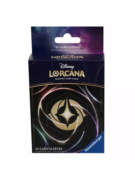 Lorcana Disney - Caja con 65 fundas - Logo