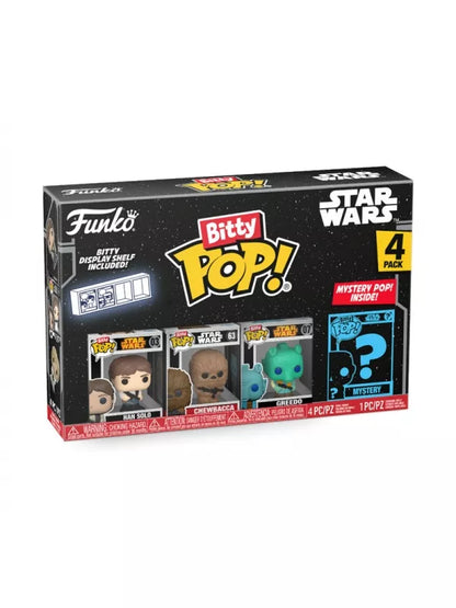 Funko Bitty POP Star Wars - Han Solo Lote 4 Figuras