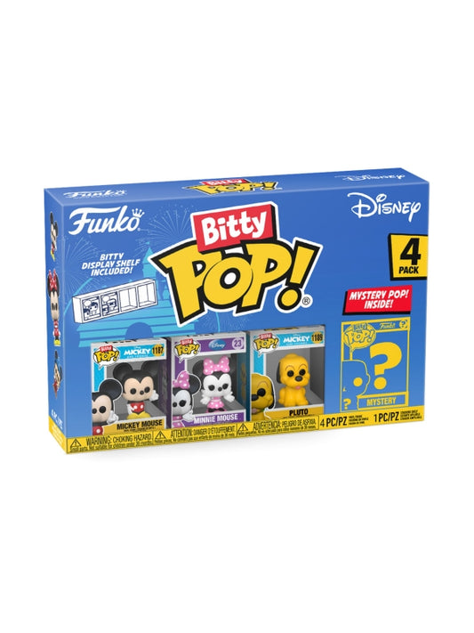 Funko Bitty POP Mickey 4 Figuras - Disney