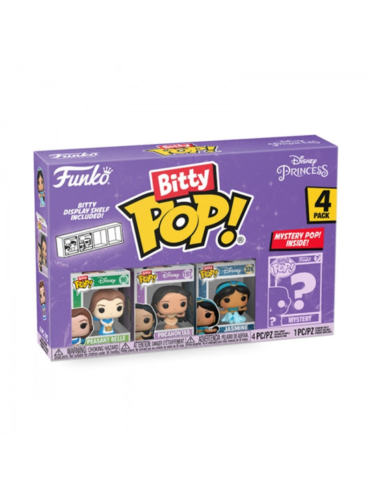 Funko Bitty POP Princesas - Bella 4 Figuras - Disney