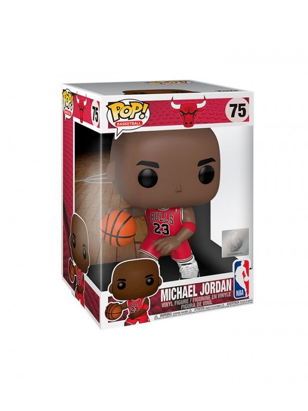 Funko POP! 075 Bulls - 10" 25 Cm Michael Jordan (Red Jersey) - NBA