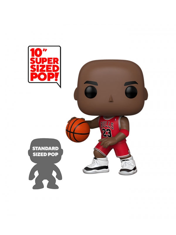 Funko POP! 075 Bulls - 10" 25 Cm Michael Jordan (Red Jersey) - NBA