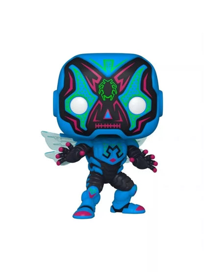 Funko POP! DC Comics - Super Heroes Blue Beetle 410 - Special Editon Glows in the Dark