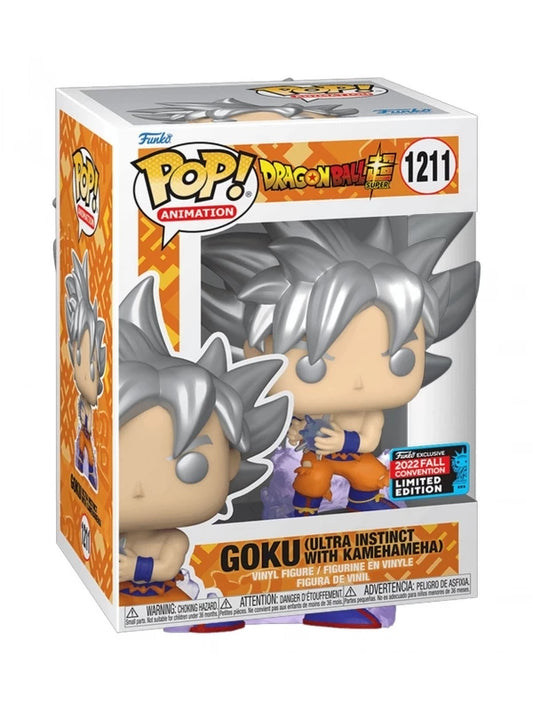 Funko POP! - Goku Ultra Instinct with kamehameha - Dragon Ball Z - 1211 - 2022 Fall Convention Limited Edition