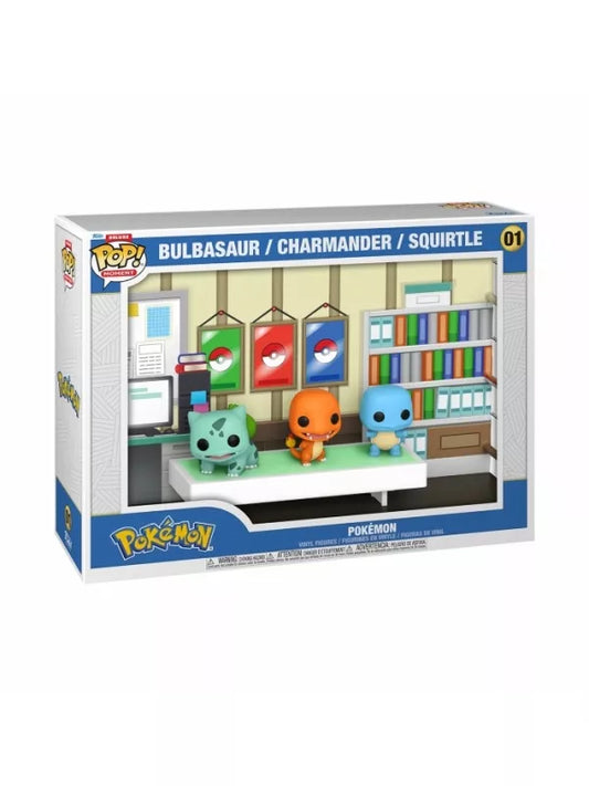 Funko POP! Pokémon Starters 01 - Charmander, Bulbasaur y Squirtle