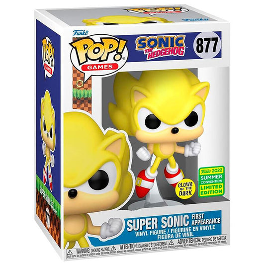 Funko POP! Sonic the Hedgehog - Super Sonic 877 LIMITED EDITION