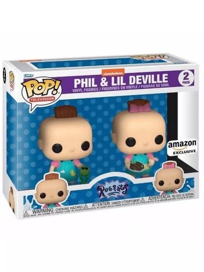Funko POP! Rugrats - Phil & Lil Deville 2 Pak - Amazon Exclusive