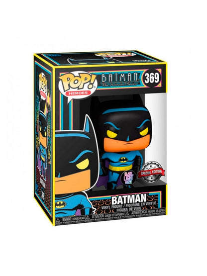 Funko Pop! Heroes Vinyl BATMAN (BLACK LIGHT) - DC Comics 369