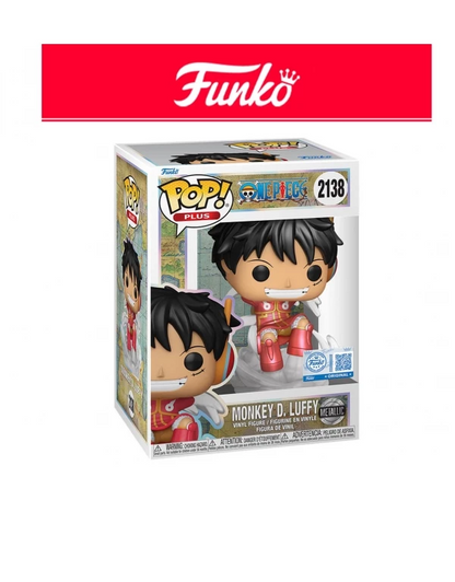 Funko POP! Vinyl (Exc) Monkey D. Luffy (Egghead Arc) (Metallic) - One Piece