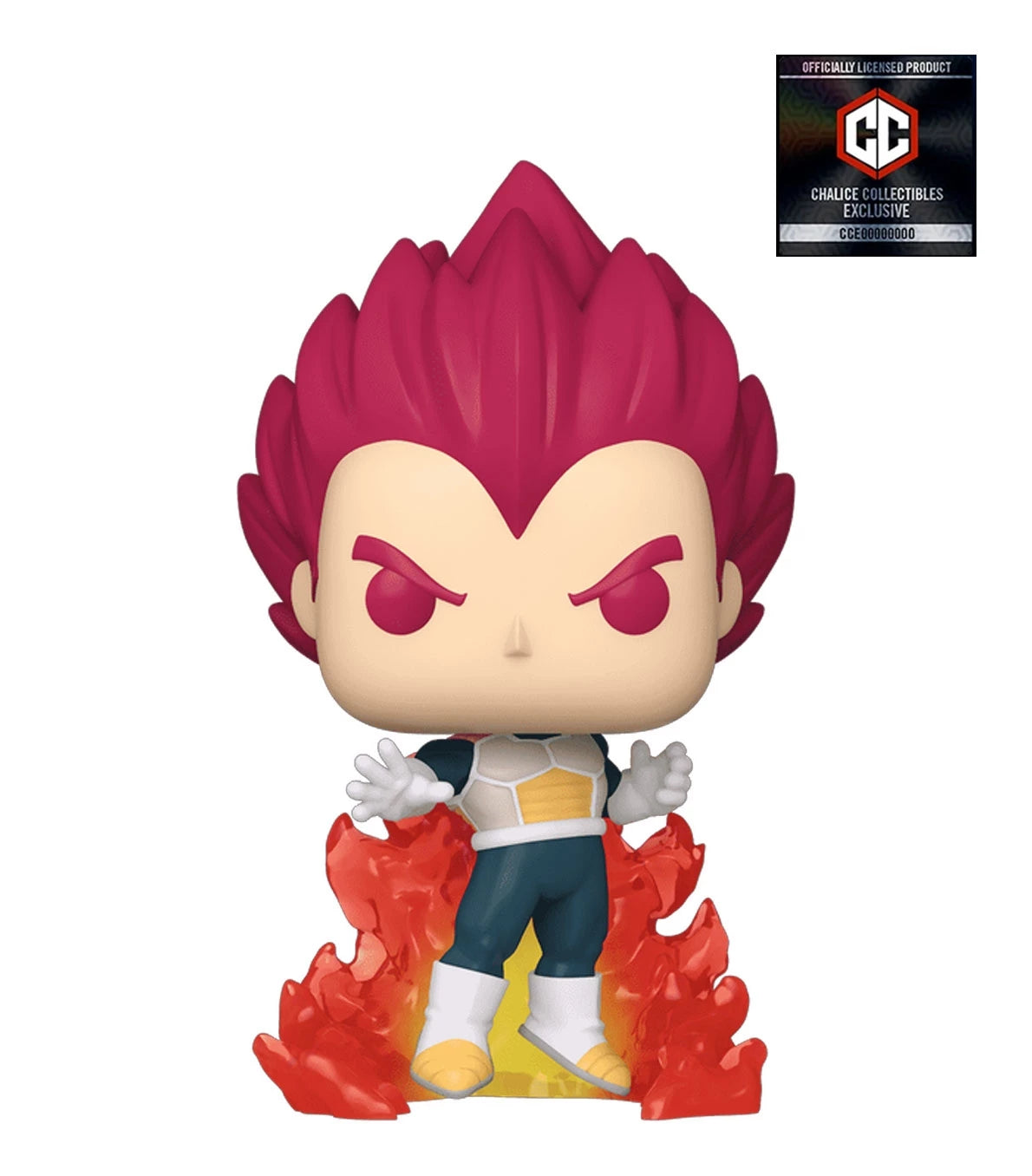 Funko POP! - Super Saiyan God Vegeta - Dragon Ball Z - 1868 - Chalice Collectibles Exclusive
