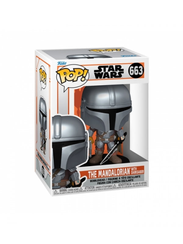 Funko POP! Star Wars The Mandalorian with Darksaber 663