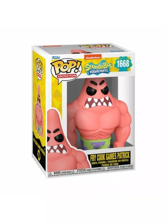 Funko POP! - Bob Esponja - Fry Cook Games Patrick - 1668