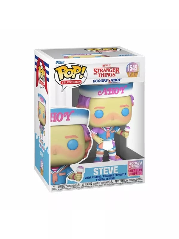 Funko POP! - Steve -  Stranger Things 1545 - Scoops Ahoy