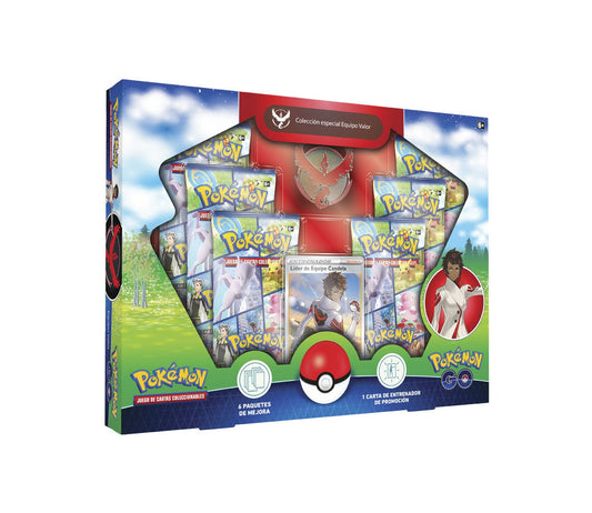 Caja Pokémon GO - Colección especial equipo Valor - CASTELLANO