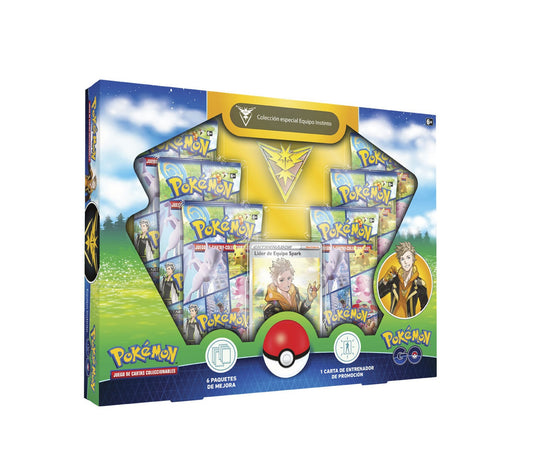 Caja Pokémon GO - Colección especial equipo Instinto - CASTELLANO